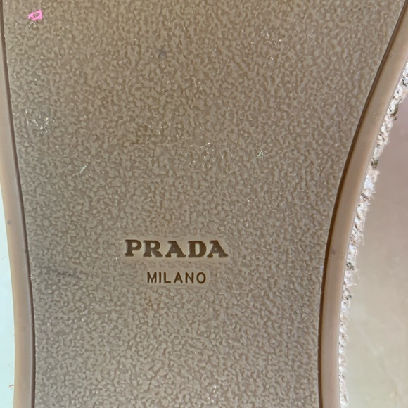 Prada pink size 7 slip on mules. - Picture 6 of 8